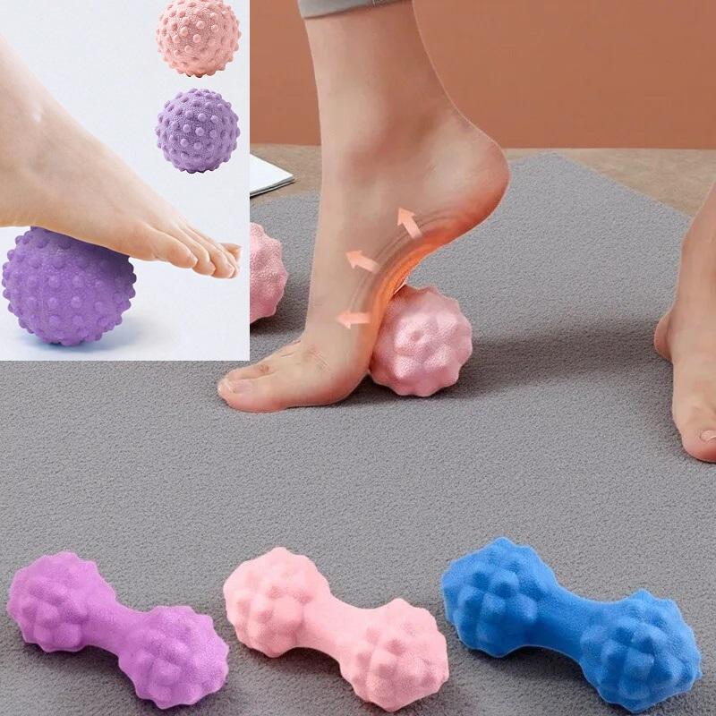 Fascia Ball Raised Point Massage Ball TPR Posture Master Yoga Ball Waist and Back Foot Massage Ball