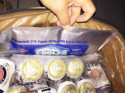 Bolsas de Gelo Cooler Shock, Duradouras, Poderosa Retenção de Frio, 7CSSSET (5 Pacotes Pequenos), Reutilizável, Congela Rapidamente por 8 Horas, Mantém -7,8°C