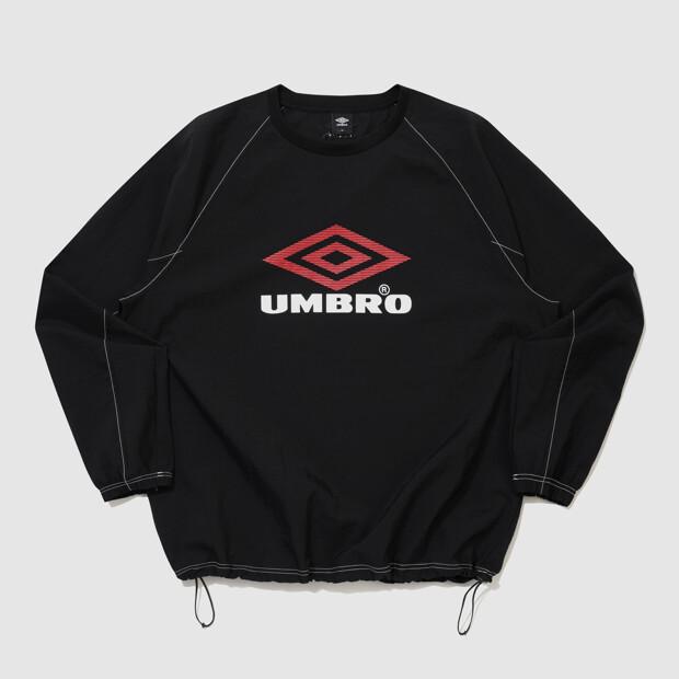Umbro Crispy Taslan Long Sleeve Piste Black Ur324Cwt92 (A Type)