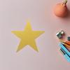48Pcs Paper Star Cutouts Glitter Hand-Cut Decorations Classroom Bulletin Board Creative Drawing DIY Craft Supplies