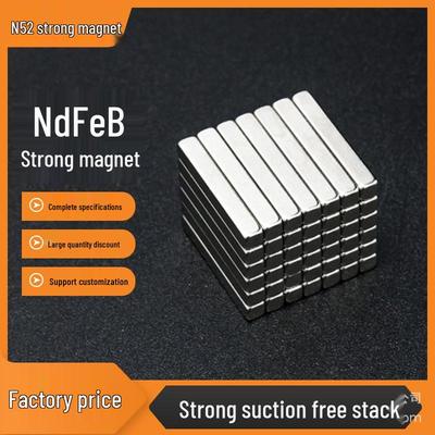 Rectangle Strong Magnet: Steel Magnets In Various Sizes (20x2x2, 20x10x2, 20x10x3, 20x10x4, 20x10x5)