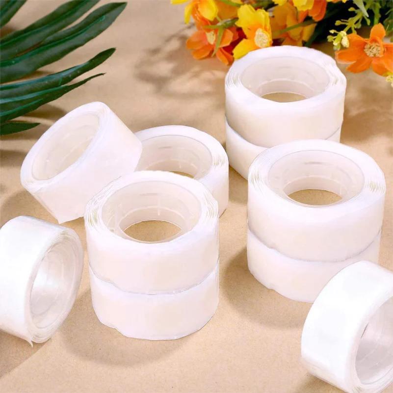 Balloon Glue Dot Adhesive Point Tape Double Sided Clear Sticky Glue Sticker Balloons Stand Arch attach balloon to ceiling or wal