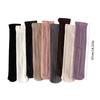 Stylish Children's Knee High Socks Soft and Breathable Above Knee Stockings Solid Non Slip Thickened Bottom Warm Socks