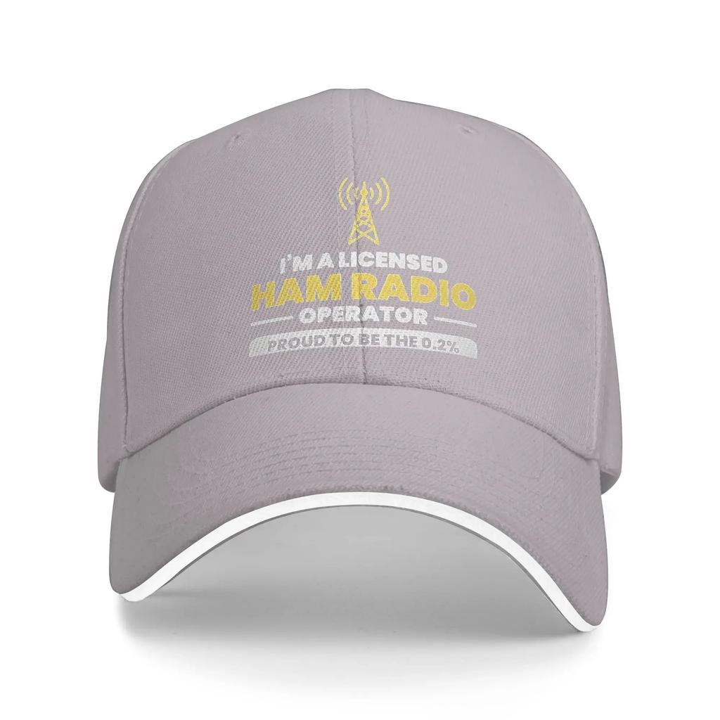 Amateur Ham Radio Baseball Cap Grandpa Fathers Day Gift Unisex Unisex Print Trucker Hat Summer Y2k Retro Gym Wholesale Baseball Cap