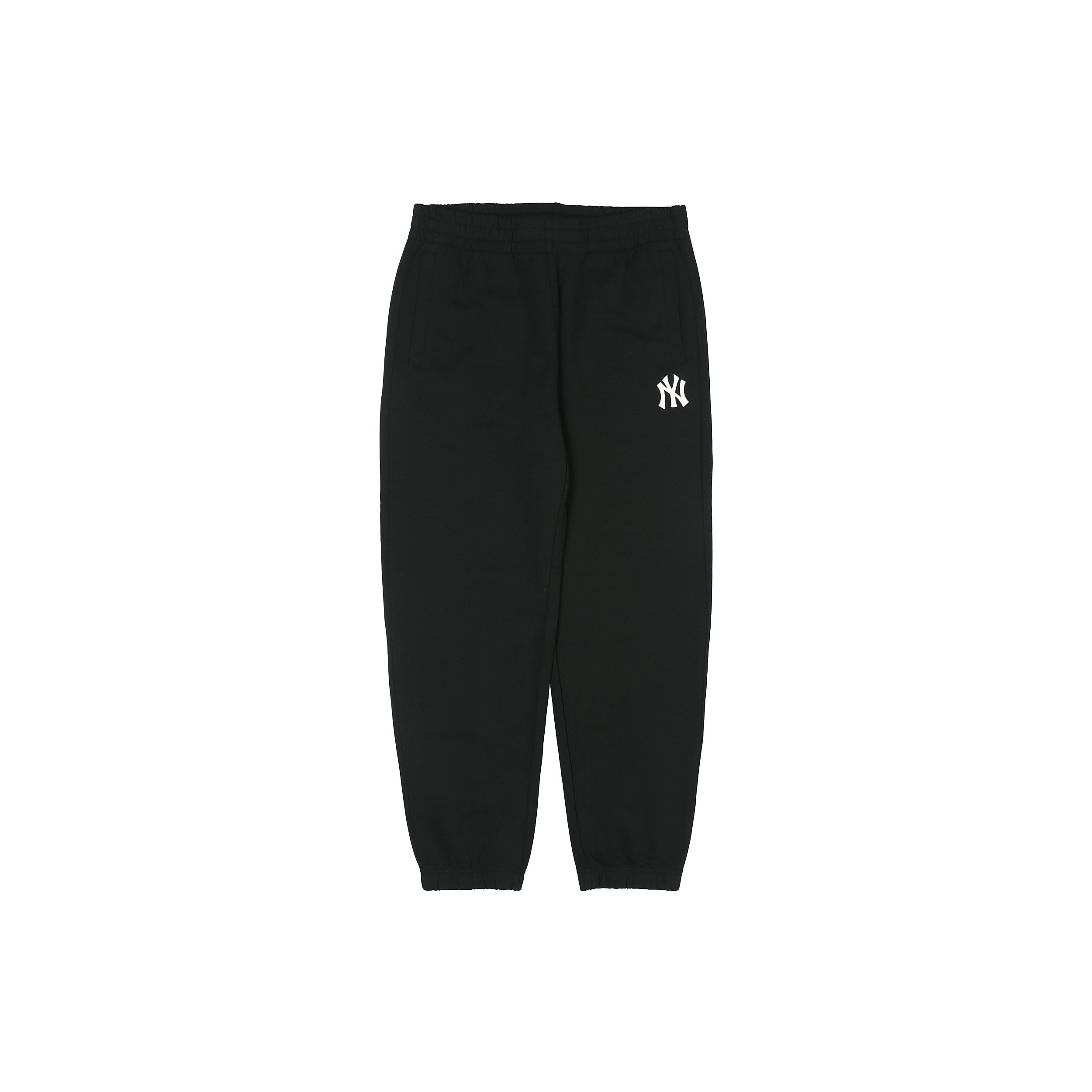 MLB Knitted Sweatpants Unisex Black 3APTD0114-50BKS XL
