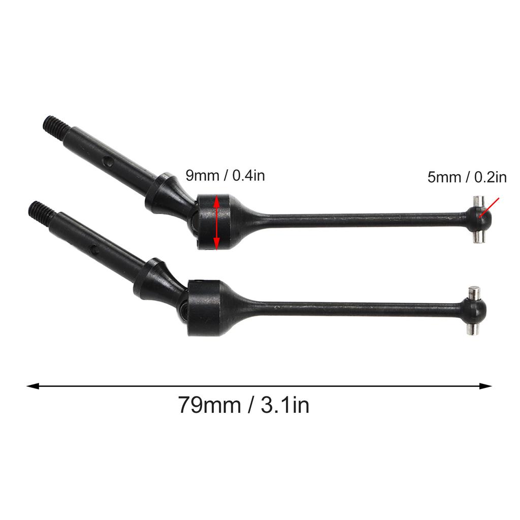 RC Rear Drive Shaft CVD Steel  20060 RC Rear   Shaft for LOSI 1Celsius18   B   T 2.0 RC Car