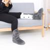 Winter Ankle Warmers Cold Socks Fractured Gypsum Socks For Middle-aged And Elderly People Indoor Home Warm Floor Socks