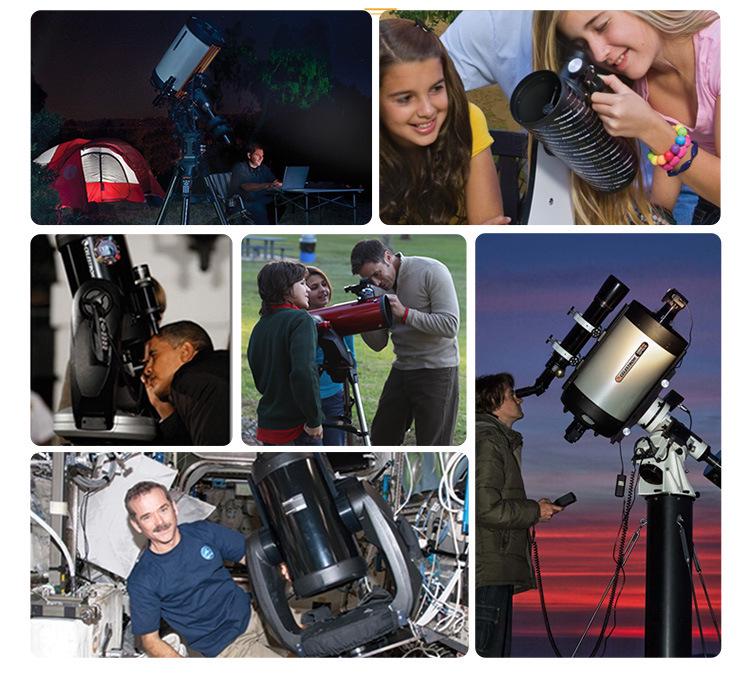 HD Professionelles Astronomisches Teleskop für Sternenbeobachtung mit Hoher Vergrößerung - Ideal für Schüler & Kinder