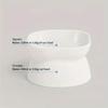 1pc-Pet Inclined Feed Bowl, Cat and Dog Dining Bowl, Pet Neck Protection