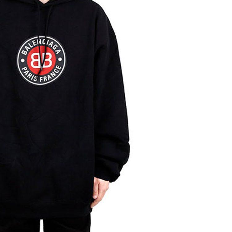 Balenciaga Paris France Print Hoodie 641679TJV771000