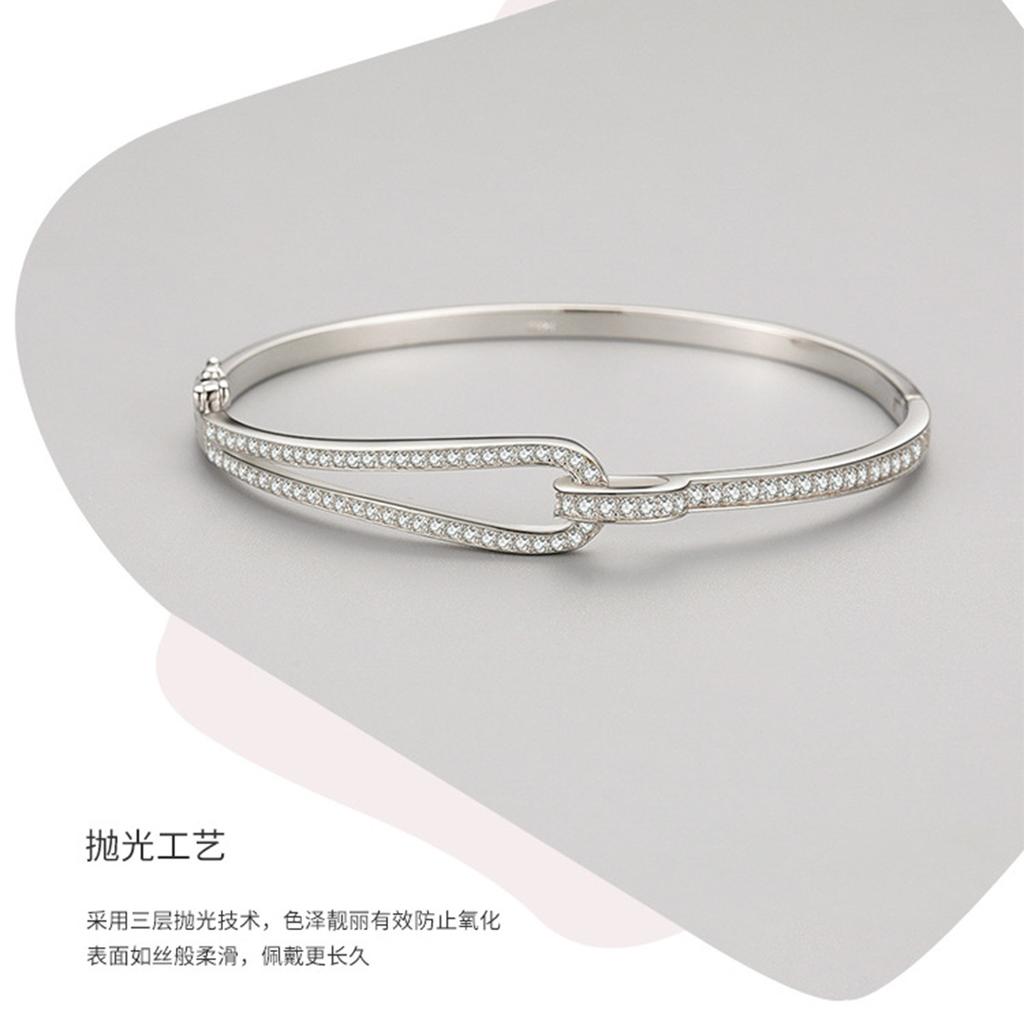 European and American trendy geometric opening bracelet bracelet cold wind bracelet bracelet hand jewelry