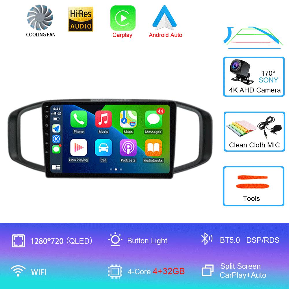 For Morris Garages MG3 2017 2018 2019 QLED 4G Wifi DSP Android 14 Car Radio Multimedia Video Player GPS Navigation Carplay