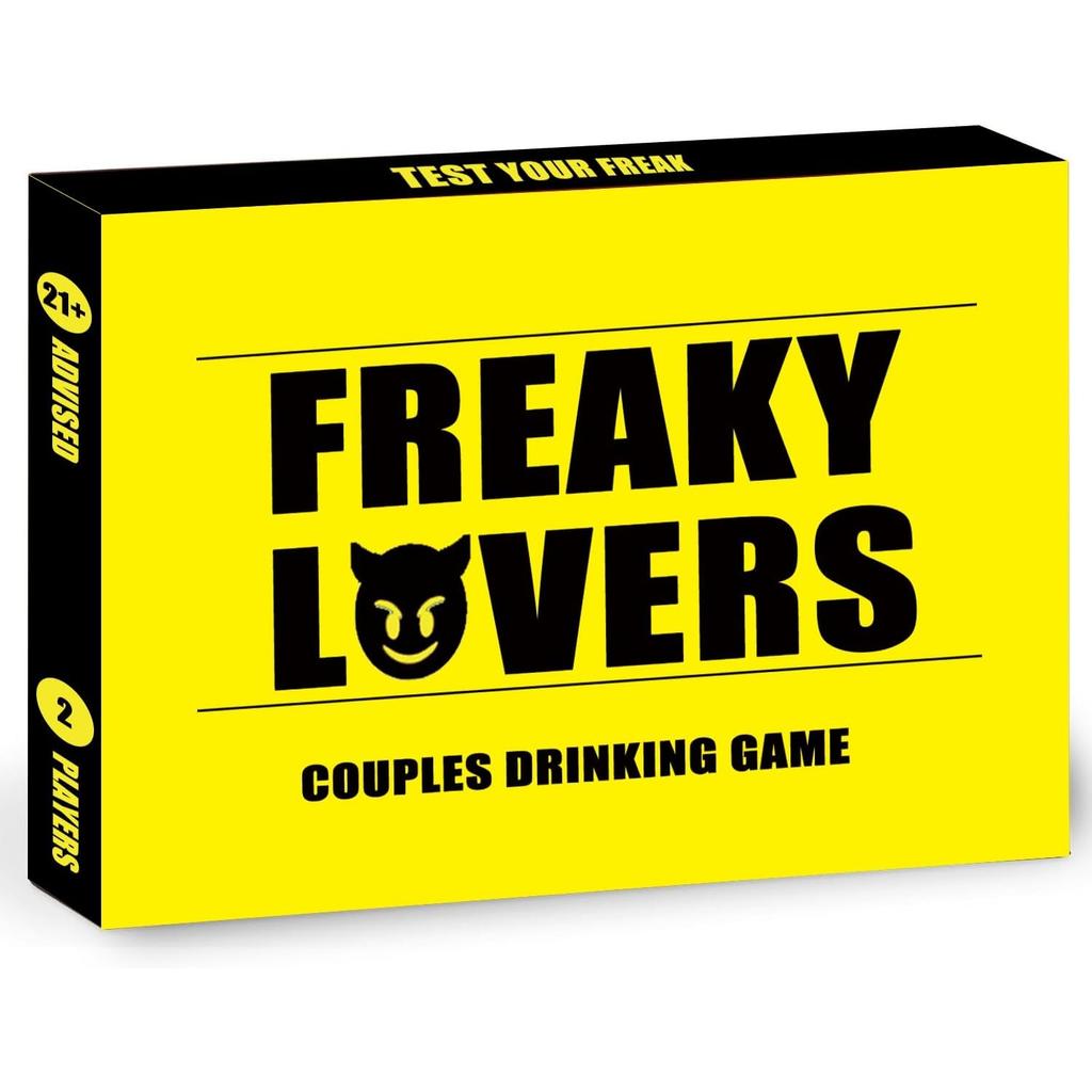 Freaky Lovers Couples Drinking Game Date Night Romantic Anniversary Valentines Birthdays Gift