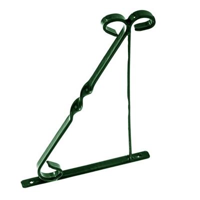Leecroft Hanging Basket Brackets Green 10''