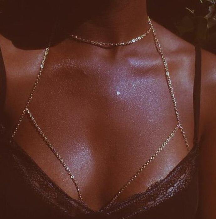 European & American Street Style Multi-Layer Tassel Body Chain