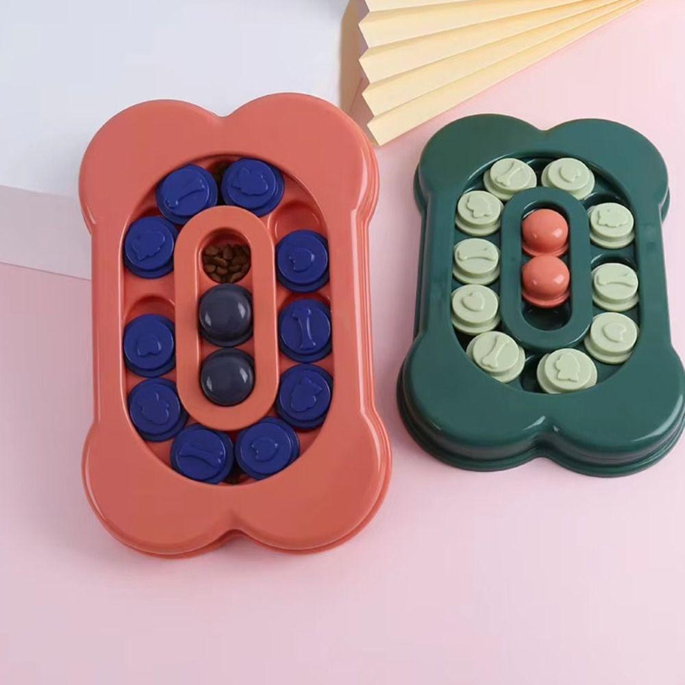 Anti Choke Dog Puzzle Toys Slow Feeder PP Slowly Eating NonSlip Bowl  Pet Supplies