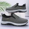 Men's Spring Loafers: Versatile Soft Sole Casual Walking Shoes In Solid Colors, Korean Style.