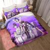 Fashion 3D Printed Anime Omori Bedding Set All Seasons Double Duvet Cover Set Twin King Size Bedclothes Home Textile