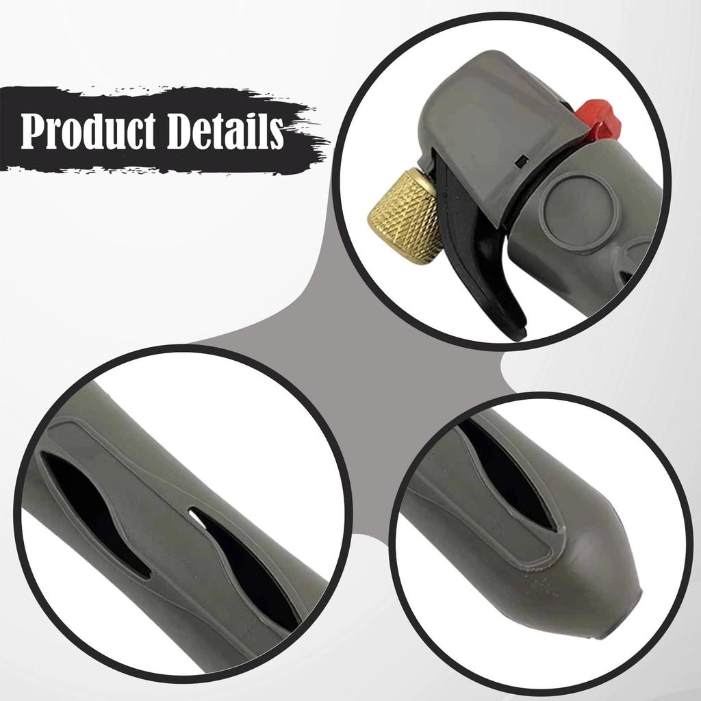 Plastic CO2 Charger Ball Lock Keg Dispenser Portable Beer Soda Wine Inflator Device for Homebrew Events