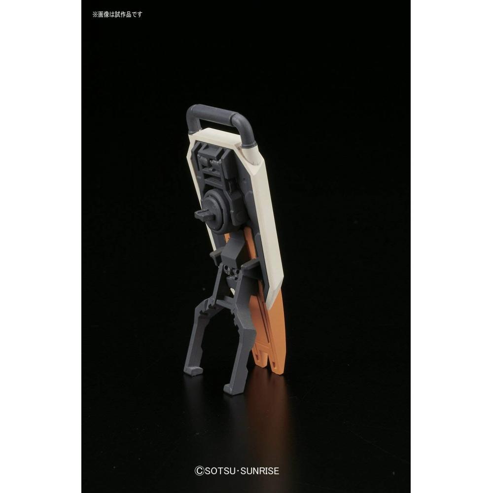 Plastikový model HGUC Mobile Suit Gundam 08. čety MS Ground Type GM 1144 v barevném kódování.