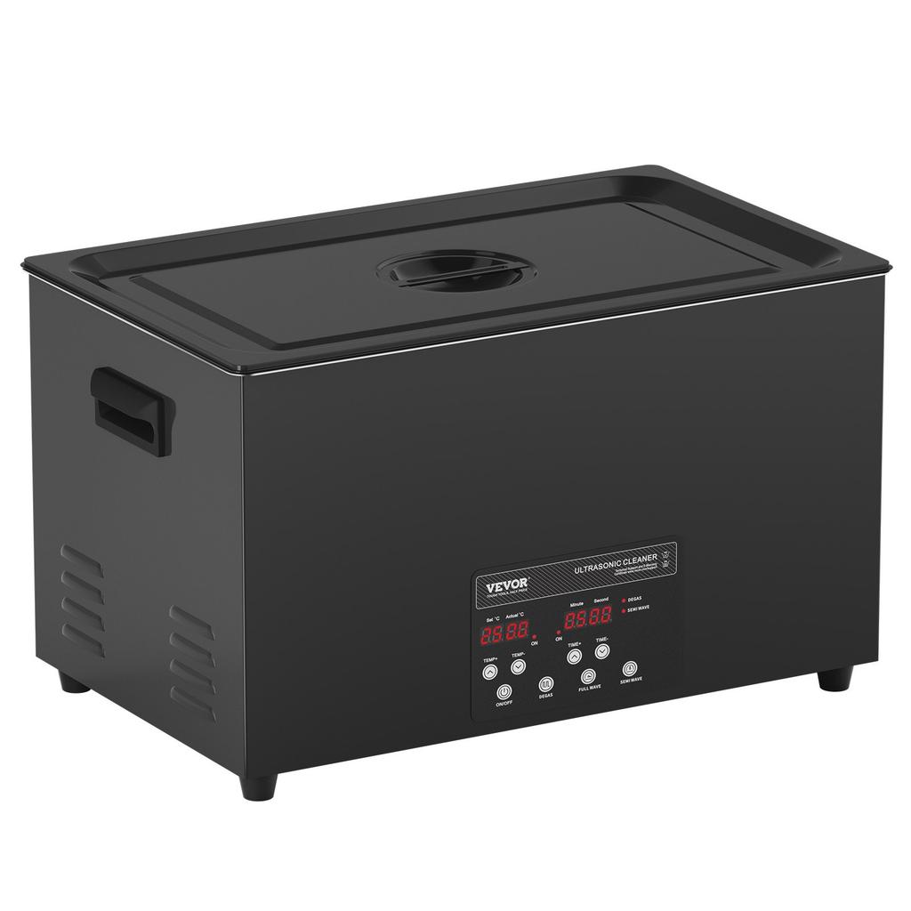 VEVOR 30L Sonic Cleaner, 600W Digital Ultrasonic Cleaning Machine with Upgraded Degassing and Gentle Mode