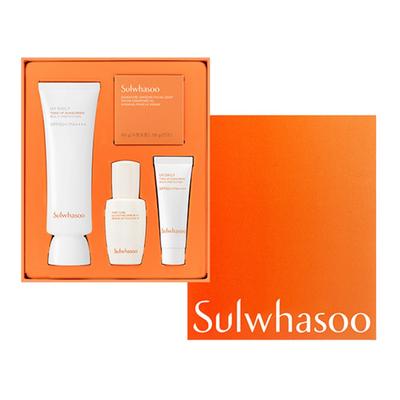 Cremă de protecție solară cu efect de albire 50ml + Set de 3 mostre, 1 set