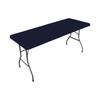 Outdoor Elastic Tablecloth for Picnic Washable Foldable Rectangular Polyester Table Cover 125x80cm Suitable for Various Table Types and Occasions