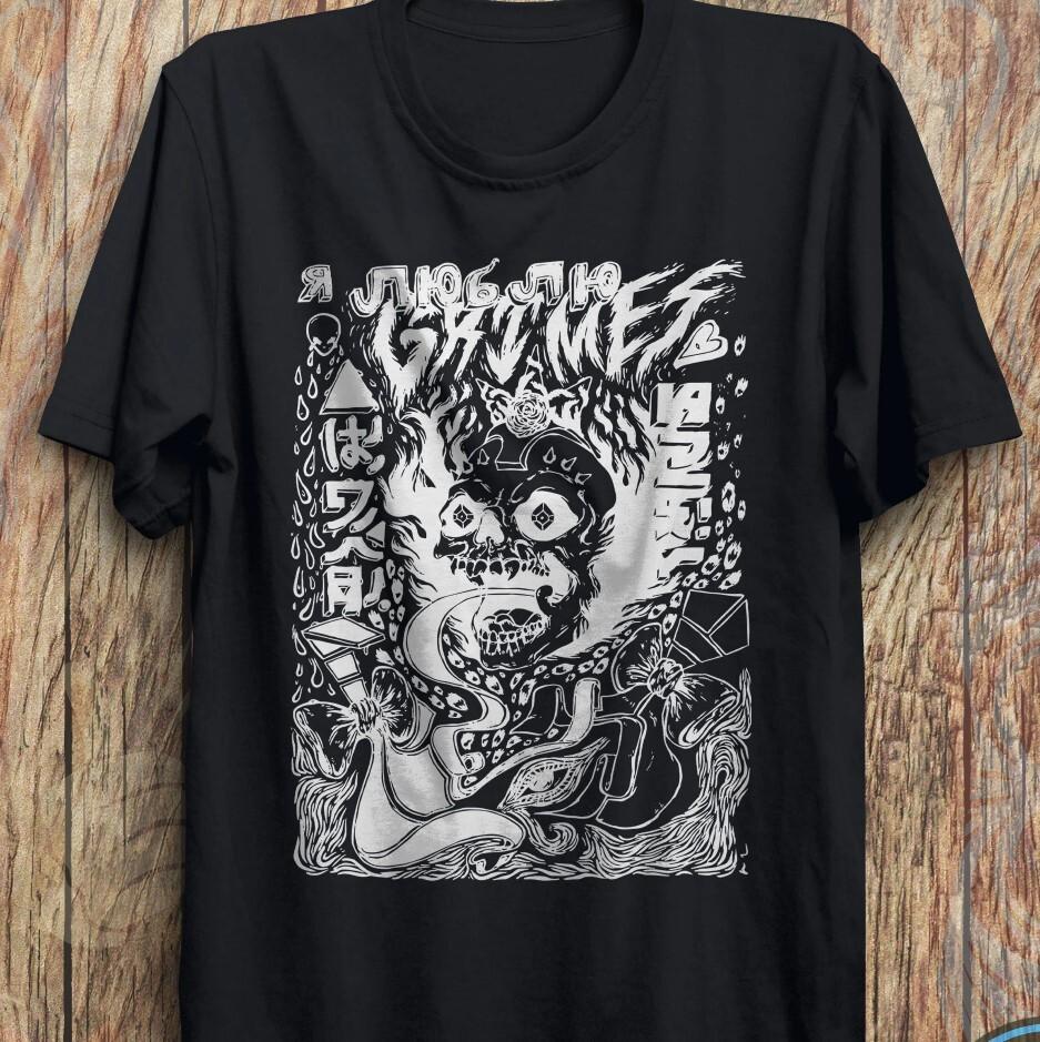 

Футболка Grimes Visions 2012 Футболка Grimes Футболка с тура Поп Экспериментальная музыка Унисекс Футболка S
