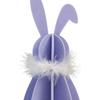 Easter Bunny Decoration Easter Bunny Wooden Sign Novelty Freestanding Sturdy Detachable Table Centerpiece for Home Entrance