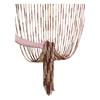 Spiral String Door Curtain Decorative Tassel Curtain Wall Panel Room Divider Fringe Screen Blind for Home Living Room Bedroom