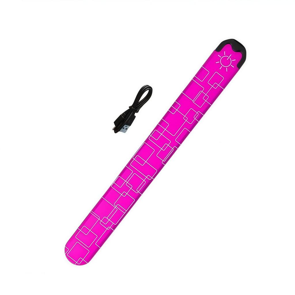 LED USB Rechargeable Luminous Wristband for Night Running and Fun Gifting