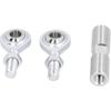 Alternator Tensioning Rod , 2 1/2in Adjustable Tensioning Rod Stainless Steel Alternator Bracket Accessories Fit for SBC BBC 350 454 Engine , Engine