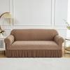 Towel Jacquard Sofa Cover Skirt Elastic Sofa Cover Living Room Combination Non-Slip Elastic Sofa Cover