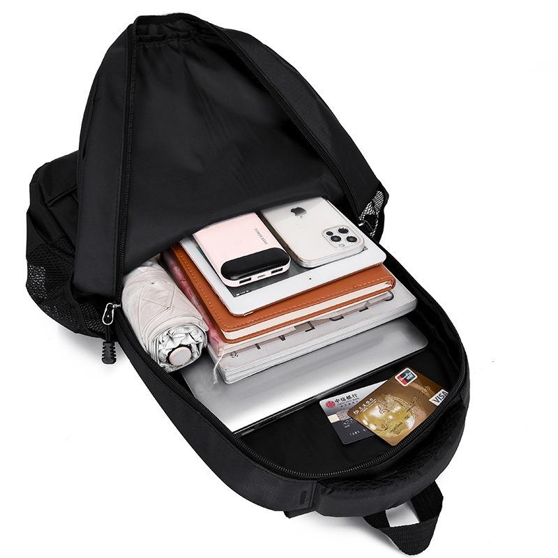 Lightweight Inch Computer Bag Double Shoulder High-end Outdoor Travel Backpack Men's Large-capacity Schoolbag High Appearance and Dirt Resistance