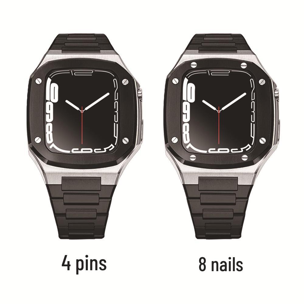 Compatible Audemars Piguet Mod Kit for Apple Watch S9 Case with 41/44/45mm iWatch S7/8/9 Protection