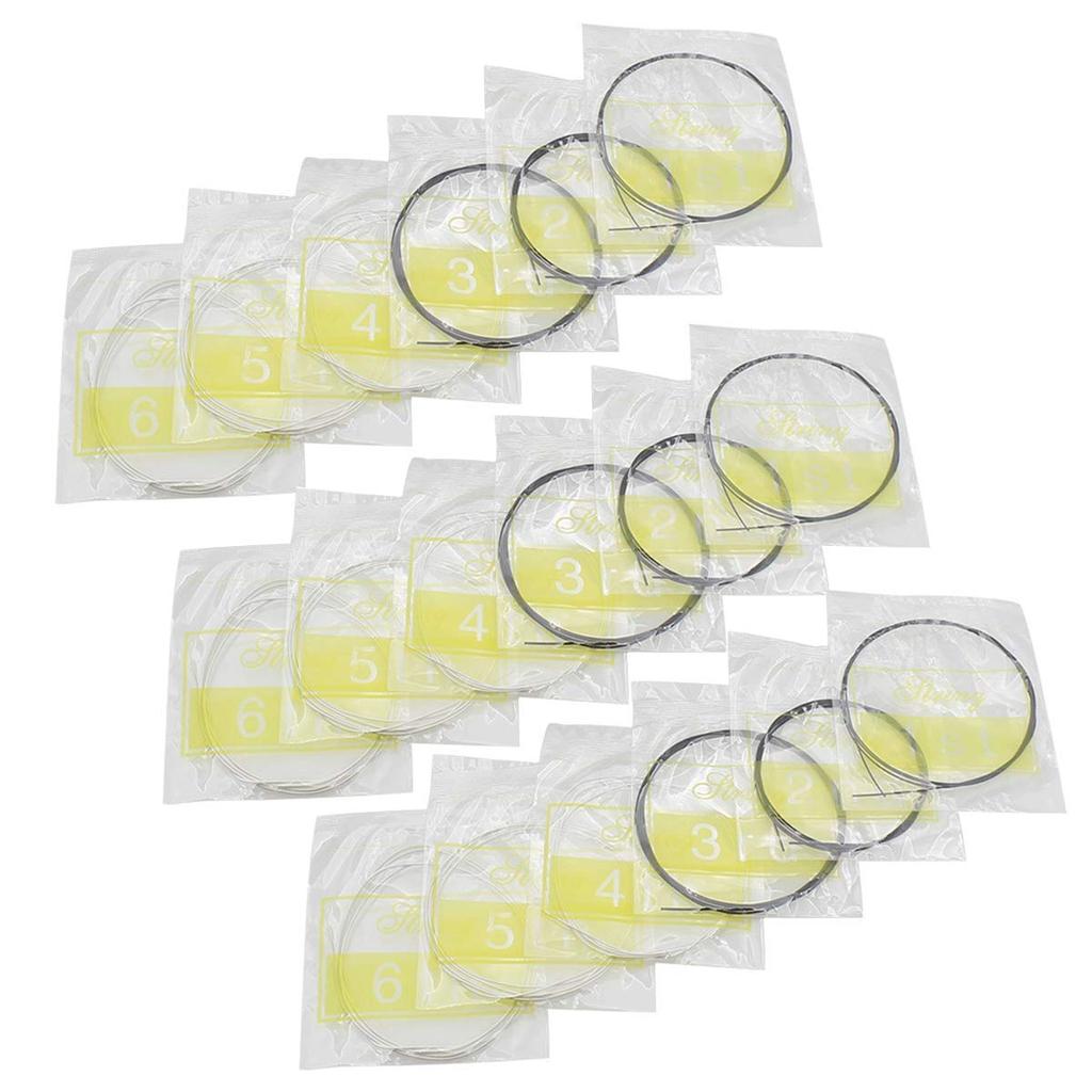 Black Nylon Classic Guitar Strings 3 Full Set