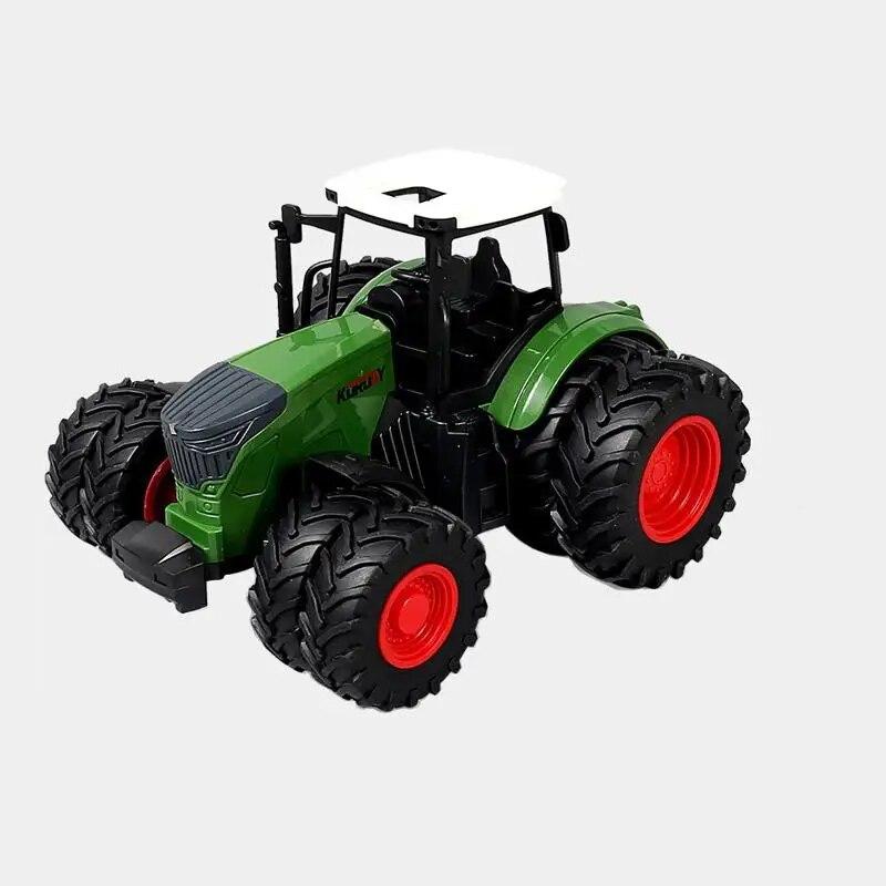 

8-колісний комплект сільськогосподарського трактора своїми руками-автомобіль із фрикційним приводом, підходить для дітей віком від 2 до 9 років-ідеальний подарунок на Різдво та день народження!