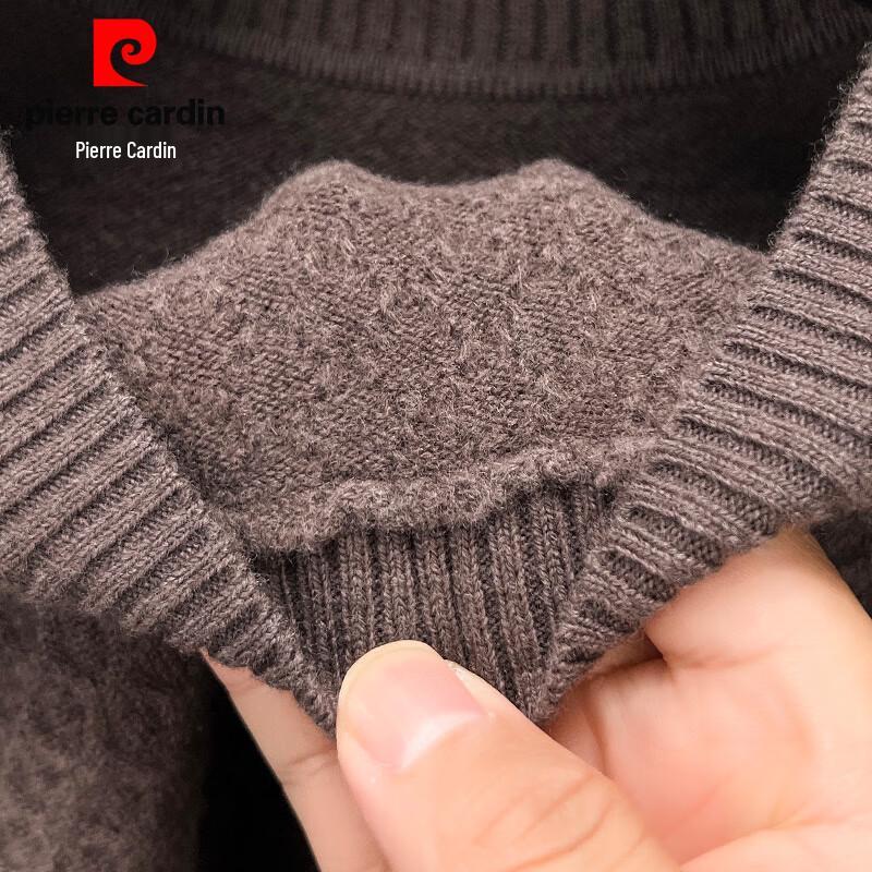 Pierre Cardin Men's 100% Pure Wool Round Neck Sleeveless Vest