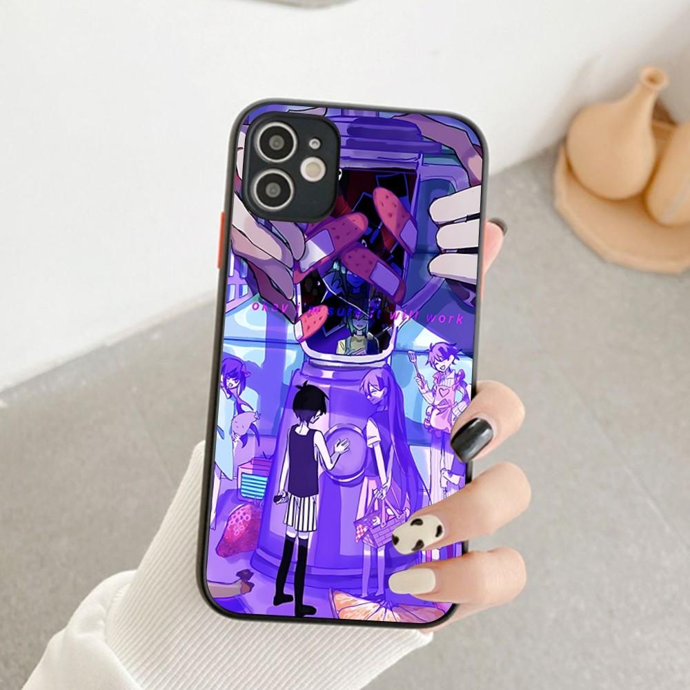 Spiel Omori Handyhülle Für IPhone 14 X XR XS 7 8 Plus 11 12 13 Pro MAX 13mini Matt Stoßfeste Hülle