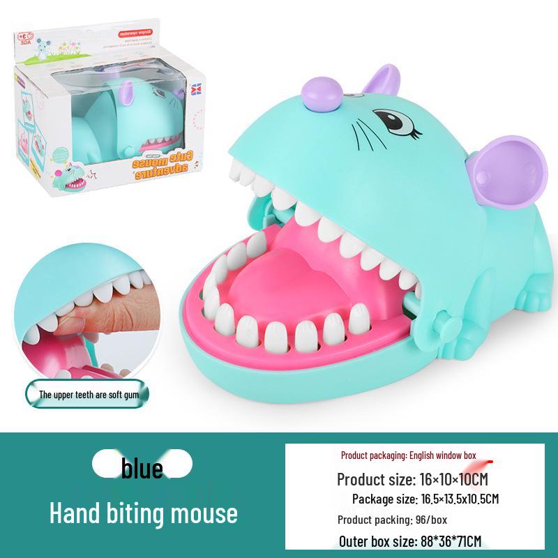 Free Shipping: Biting Crocodile Prank Game - Sound & Light Dinosaur Toy for Kids