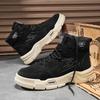 Modische Winterstiefel für Herren Modische High-Top Herren-Sneaker Stiefeletten Schuhe Gute Qualität Lässige Walking Outdoor-Stiefel Sneaker Männlich