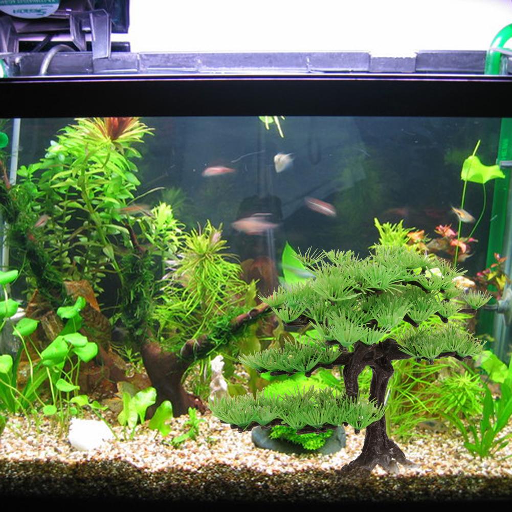 Plastic Bonsai Decoration Ornaments Artifical Treeartificial Decor Crafts Arts DIY Simulated Prop for Aquarium Landscaping