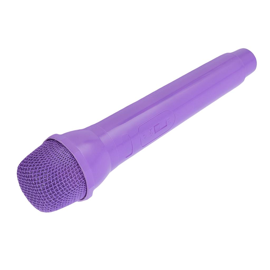 Microphone Cosplay Prop Lightweight Portable 1:1 Scale Speech Practice Fake Mic for Photo Taking