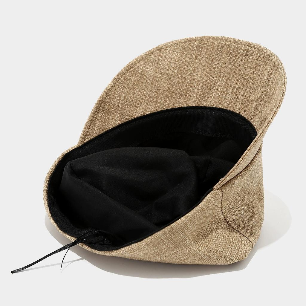 Retro Cotton and Linen Horse Hat for Girls Summer Light and Breathable Baseball Cap British Knight Hats