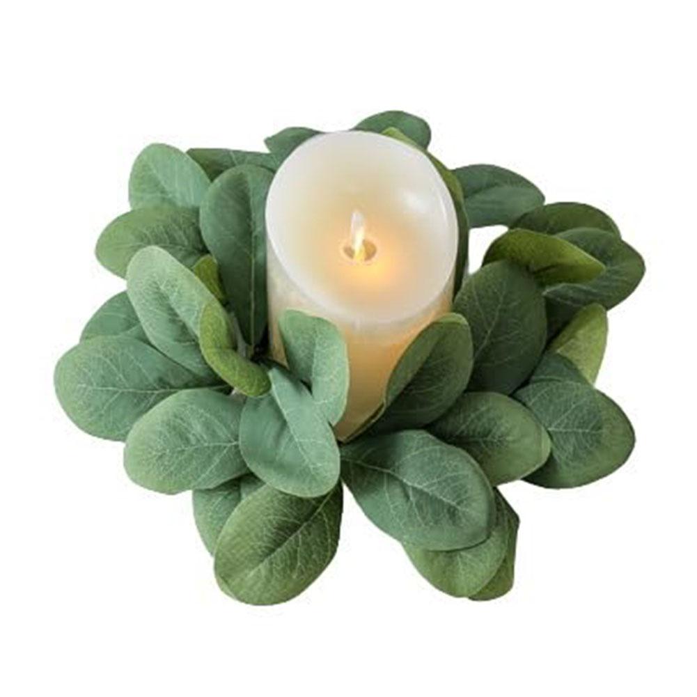 

Эвкалиптовая гирлянда Искусственная гирлянда из листьев эвкалипта