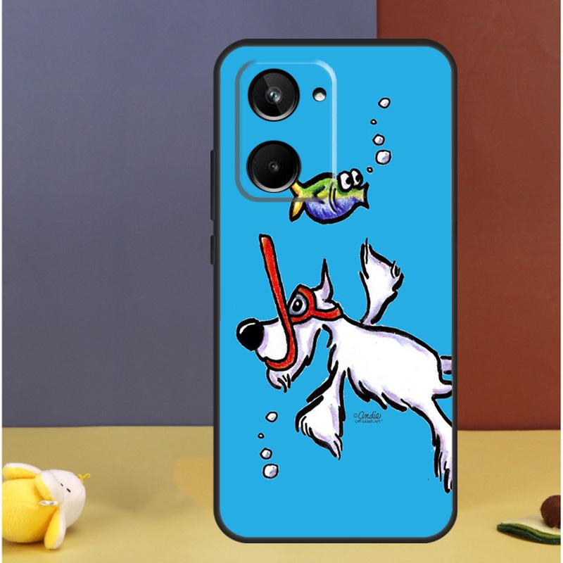 

Cartoon schnauzer dog For Realme 15 Pro GT7 10 11 12 13 14 Pro Plus C67 C65 C63 C61 C55 C53 C51 C35 C71 C75 Case Realme 11 Pro Plus