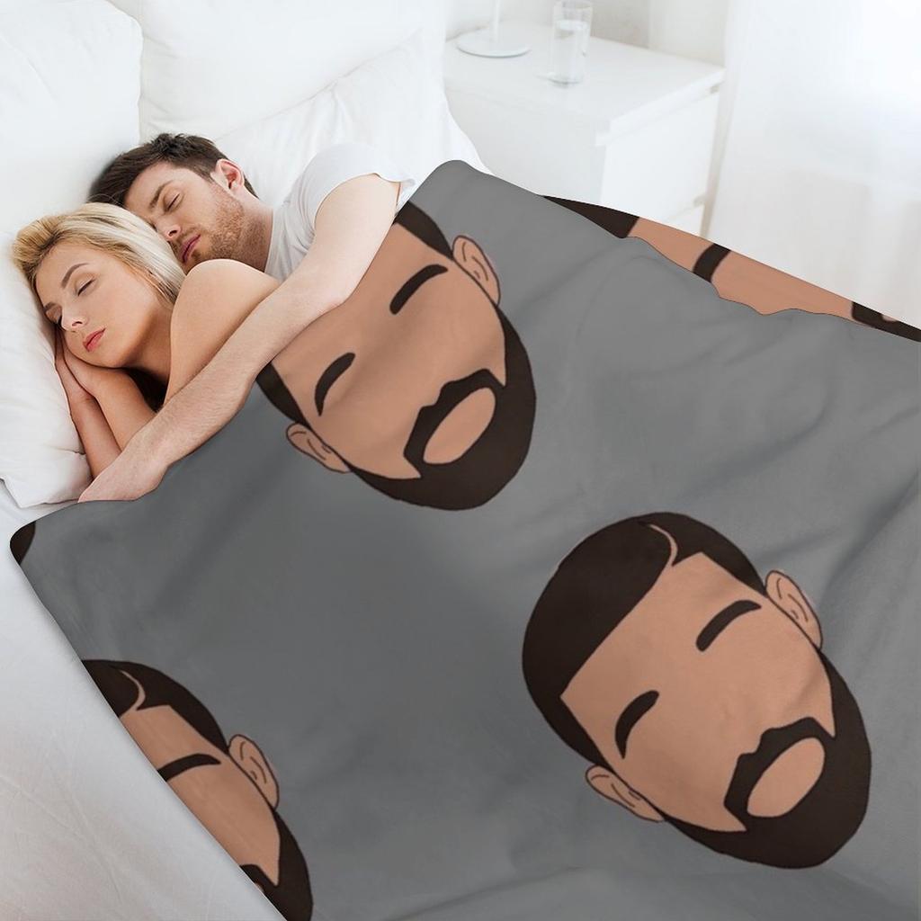 Drake head Throw Blanket Quilt manga bed plaid Beautifuls Blankets