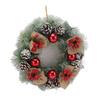 Christmas Garland Vivid Lifelike Pine Needles Christmas Decorative Garland for Front Door Home