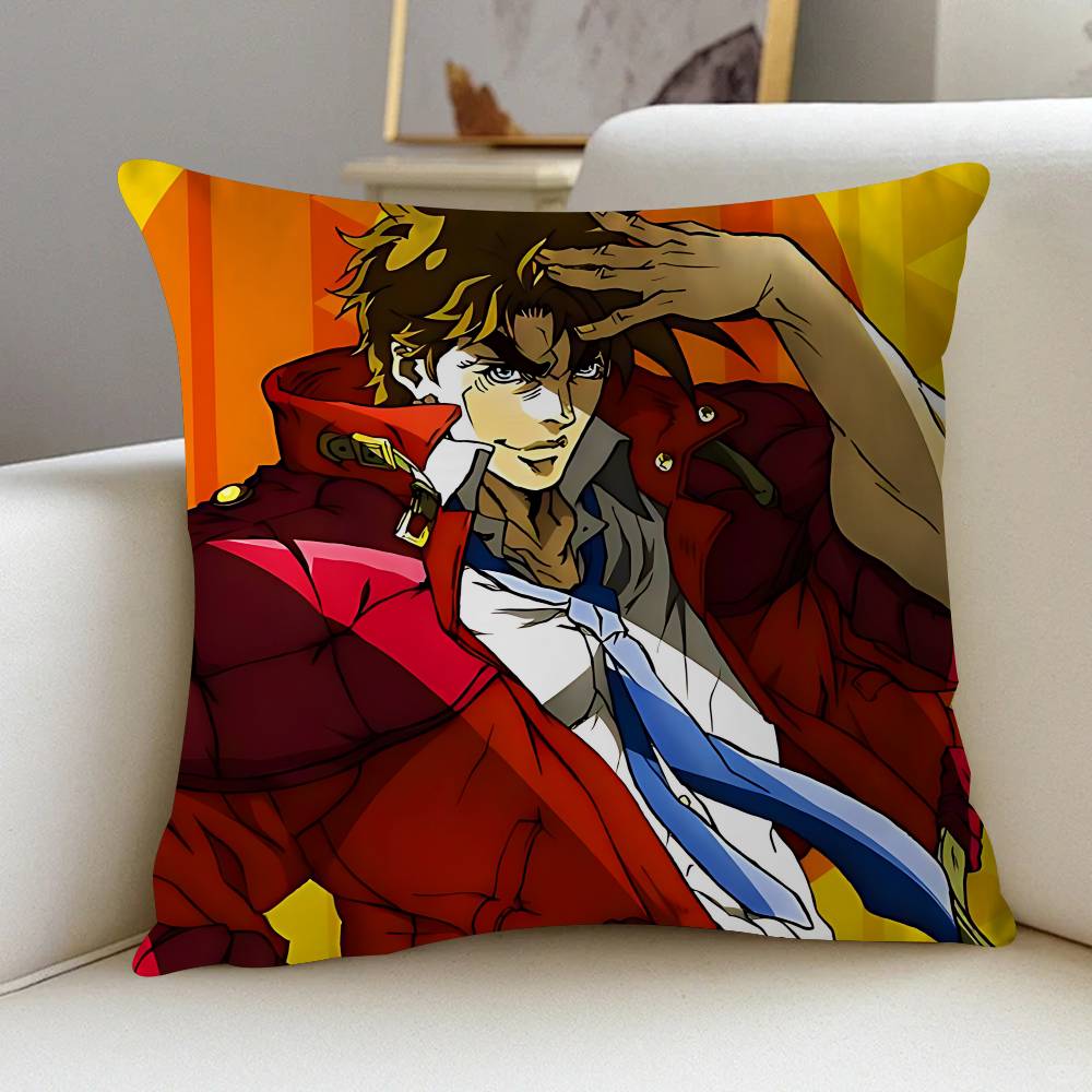 Joseph J-Joestar Cushion Cover Pillowcase Upholstery Sofa Throw Pillow Home Decor Pillowcas