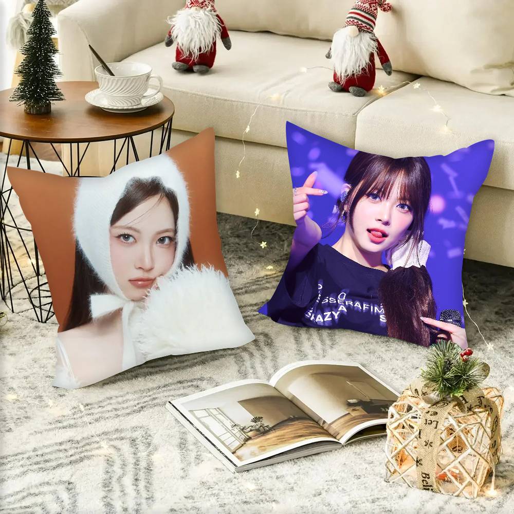 Pillowcases Cushion Covers Living Room Sofas Home Decor Gifts Korea POP H-ong Singer Eunchaes
